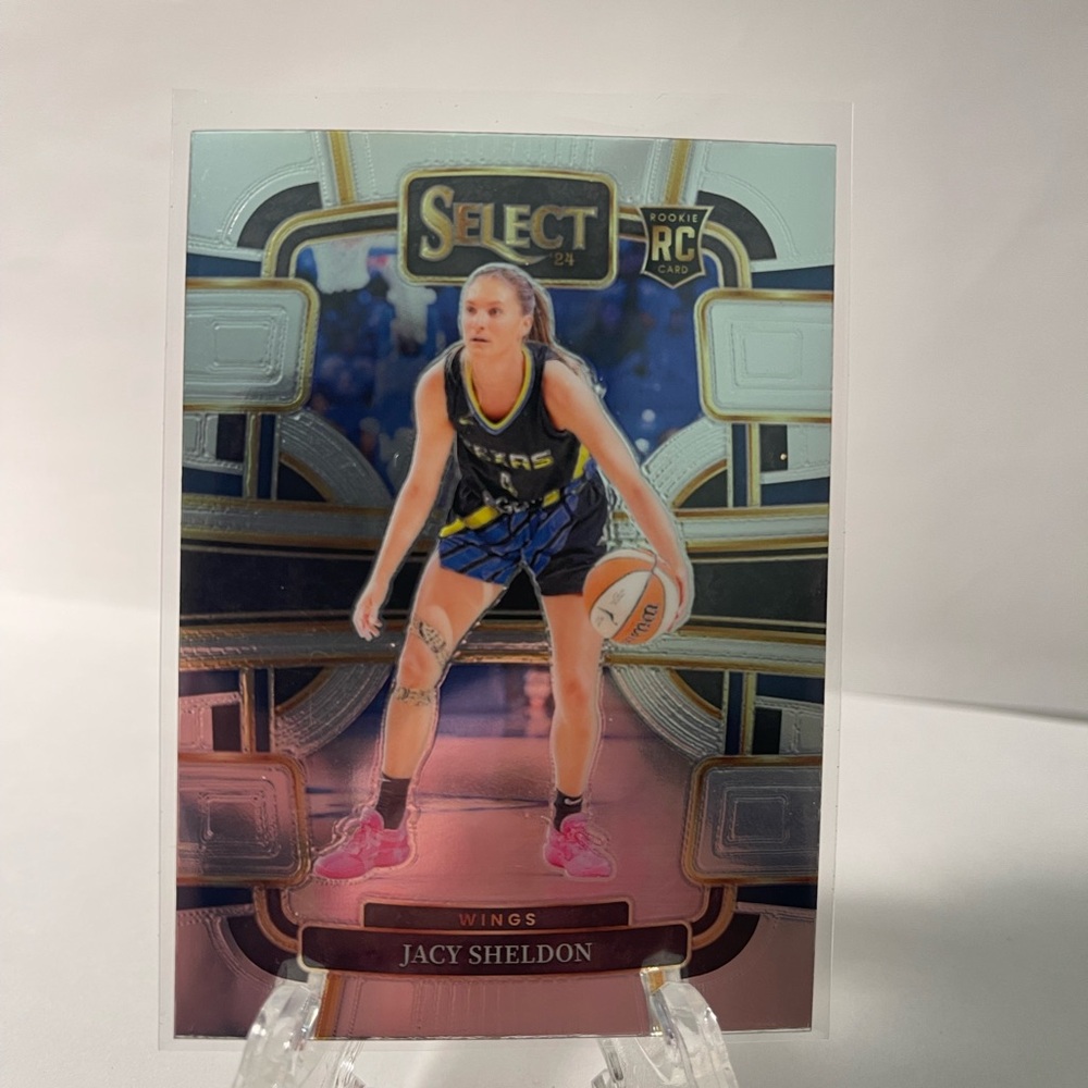 2024 Panini Select WNBA Jacy Sheldon Dallas Wings Rookie